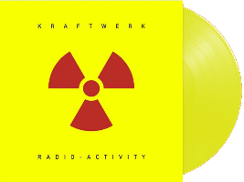 Kraftwerk - 1975 Radio-Activity - Tranclucent Yellow vinyl LP  - 180 kr.